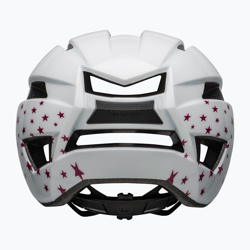 Casco da bici per bambini Bell Sidetrack II stars lucido/bianco 3