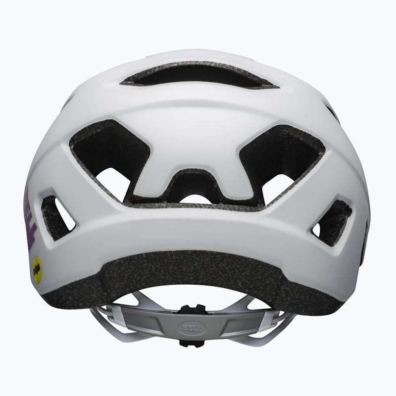 Casco da bici Bell Nomad Integrated MIPS bianco opaco/viola 3