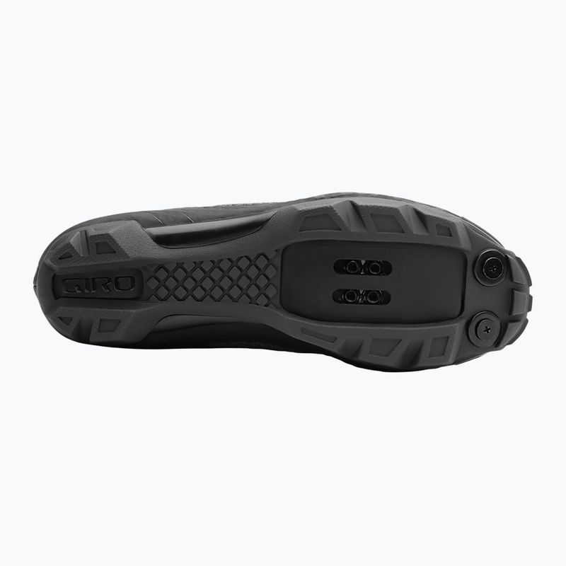 Scarpe da ciclismo MTB da donna Giro Sector nero/ombra scura 3