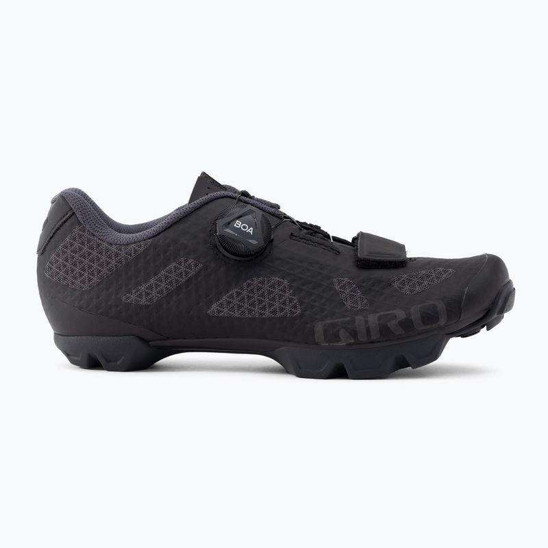 Scarpe da ciclismo MTB da donna Giro Rincon nero 2