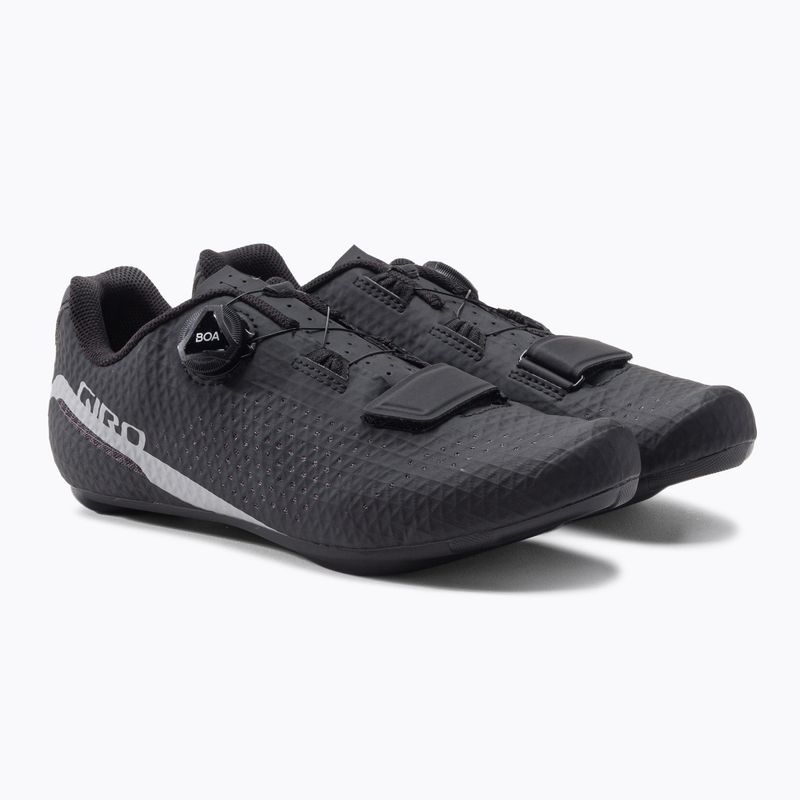 Scarpe da strada da uomo Giro Cadet Carbon nero 5