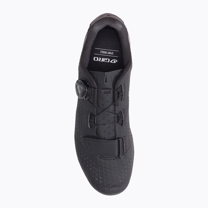 Scarpe da strada da uomo Giro Cadet Carbon nero 6