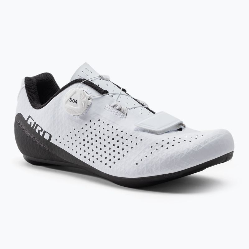 Scarpe da strada da uomo Giro Cadet Carbon bianco