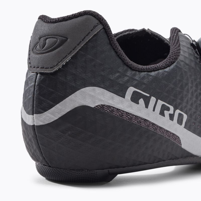 Scarpe da strada da uomo Giro Regime Carbon nero 9