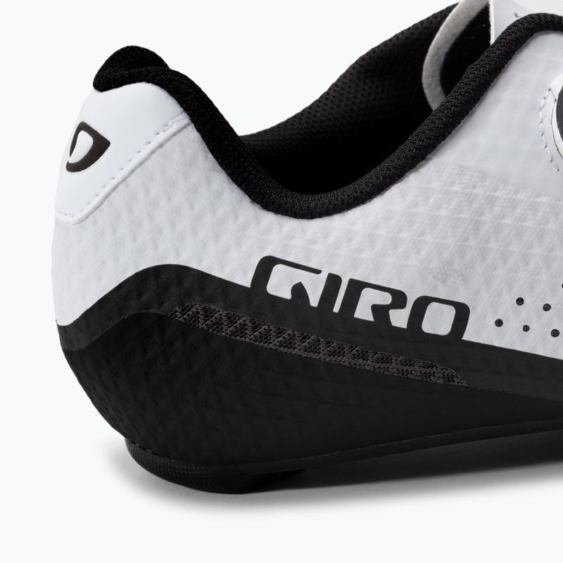 Scarpe da strada da uomo Giro Regime Carbon bianco 8