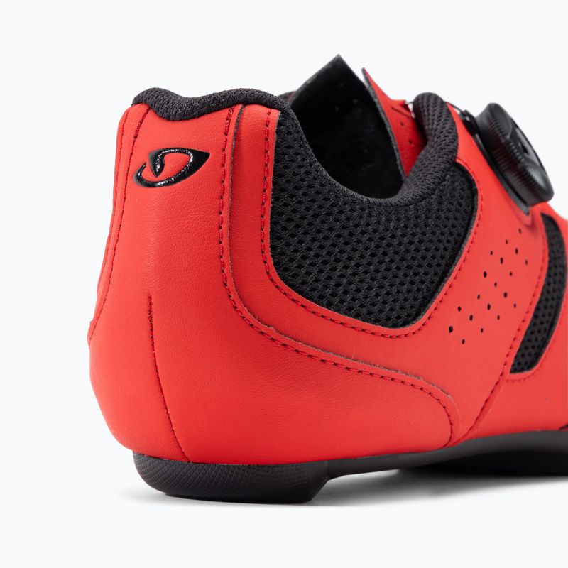 Scarpe da strada da uomo Giro Savix II rosso brillante 10