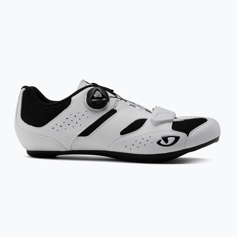 Scarpe da strada da uomo Giro Savix II bianco 2