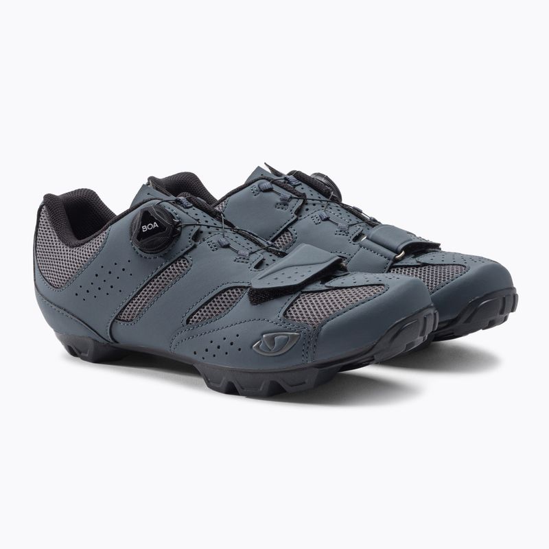 Scarpe da ciclismo MTB da uomo Giro Cylinder II port gray 5