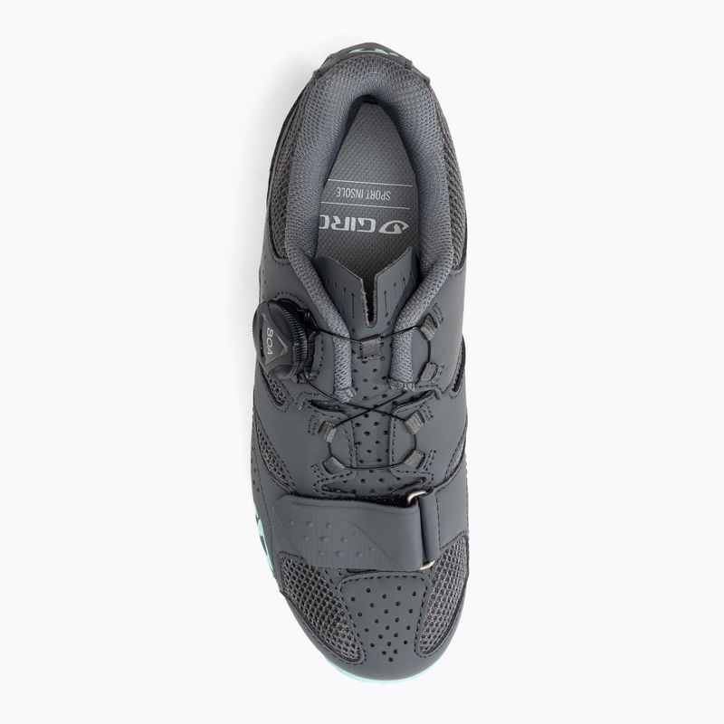 Scarpe da ciclismo MTB da donna Giro Cylinder II dark shadow 6