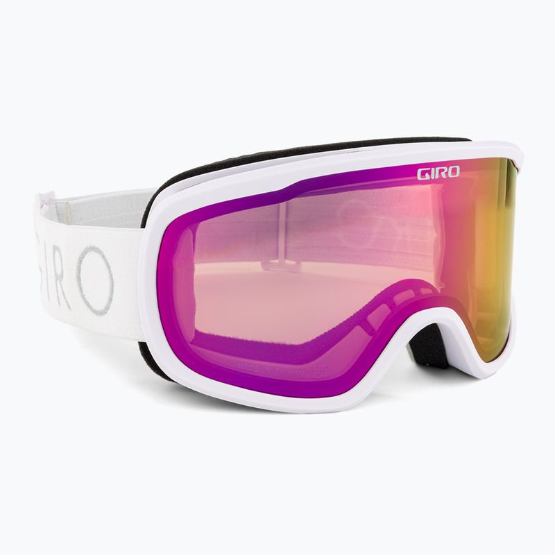 Occhiali da sci da donna Giro Moxie white core light/ambra pink/yellow 2