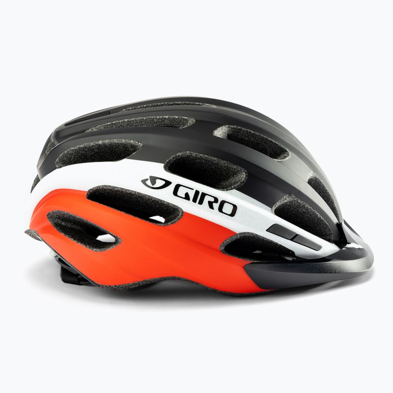 Casco da bicicletta Giro Register nero opaco rosso 3