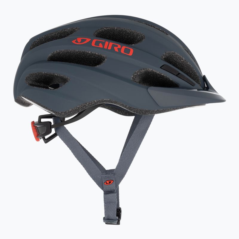 Casco da bicicletta Giro Register grigio portaro opaco 4