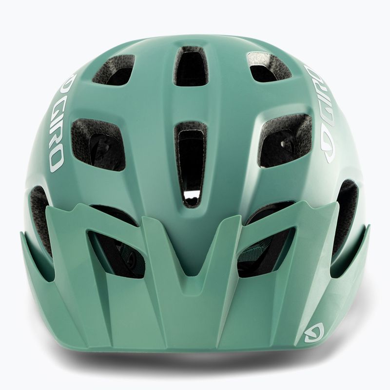 Casco da ciclismo da donna Giro Verce grigio opaco/verde 2