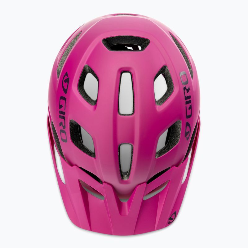 Casco da bici da strada Giro Verce rosa opaco 6