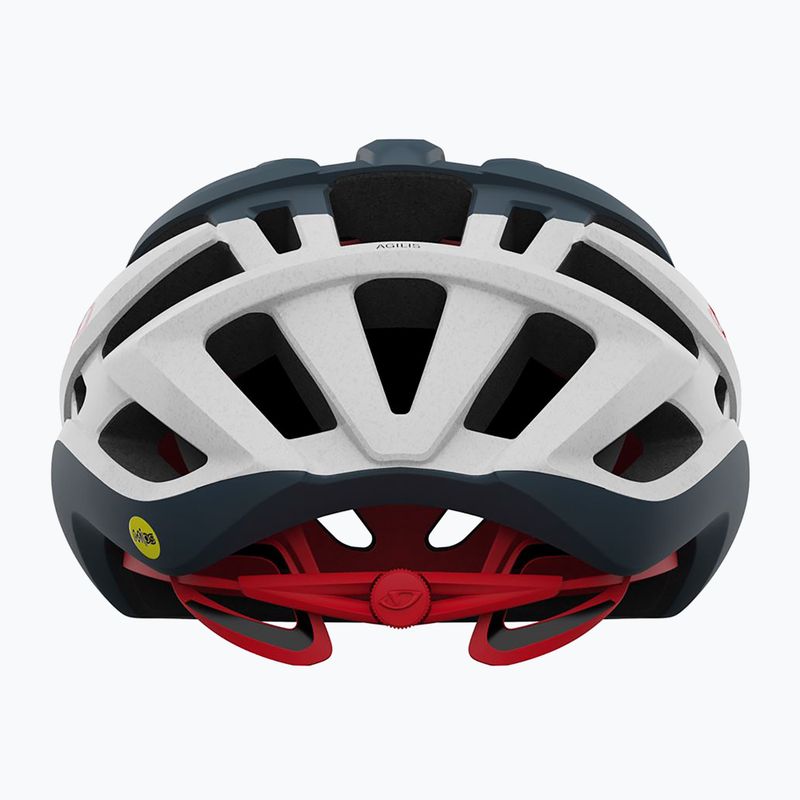 Casco da bicicletta Giro Agilis portaro opaco grigio/bianco 8