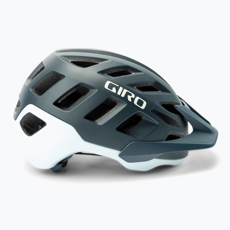 Casco da bicicletta Giro Radix grigio portaro opaco 3