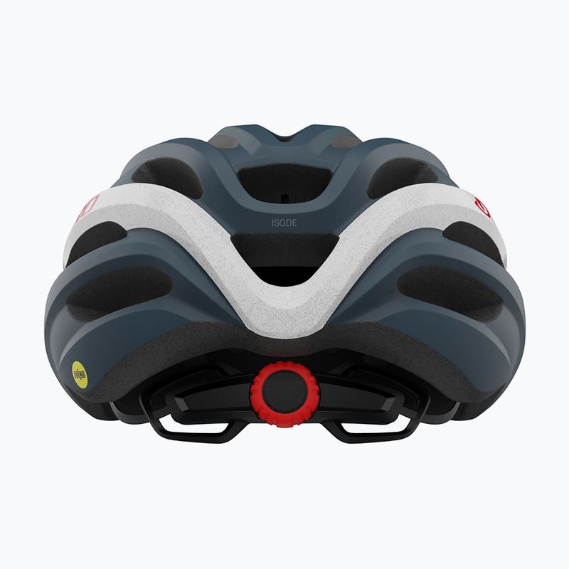 Casco da bicicletta Giro Isode portaro opaco grigio/bianco/rosso 8