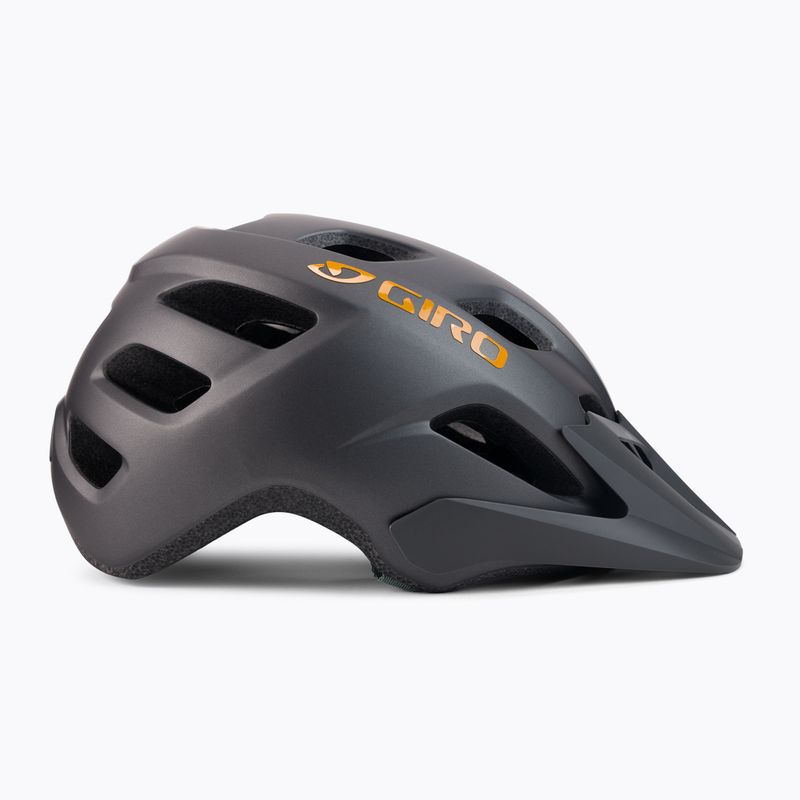 Casco da bicicletta Giro Fixture nero caldo opaco 3
