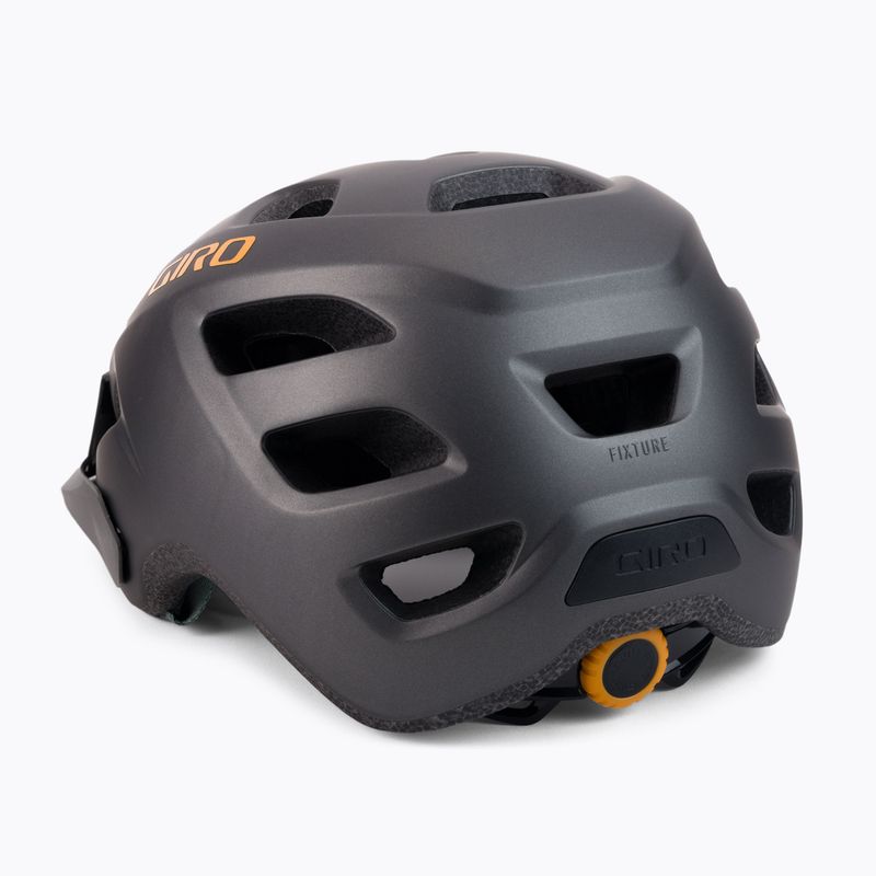 Casco da bicicletta Giro Fixture nero caldo opaco 4