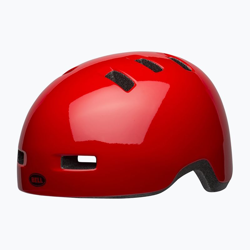 Casco da bici per bambini Bell Lil Ripper rosso lucido