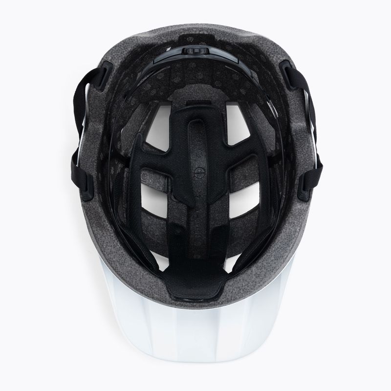 Casco da bicicletta Bell Spark bianco/nero lucido opaco 5