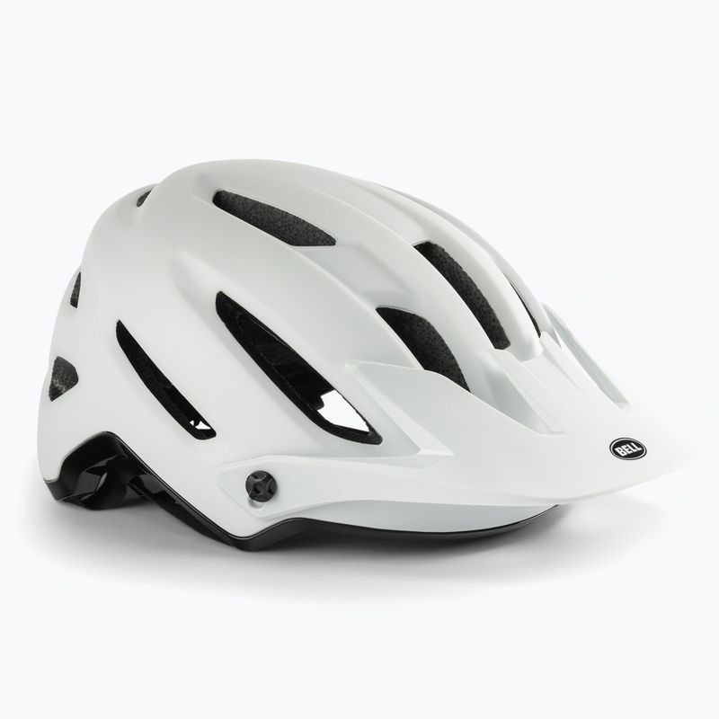 Casco da bici Bell 4Forty bianco lucido opaco nero