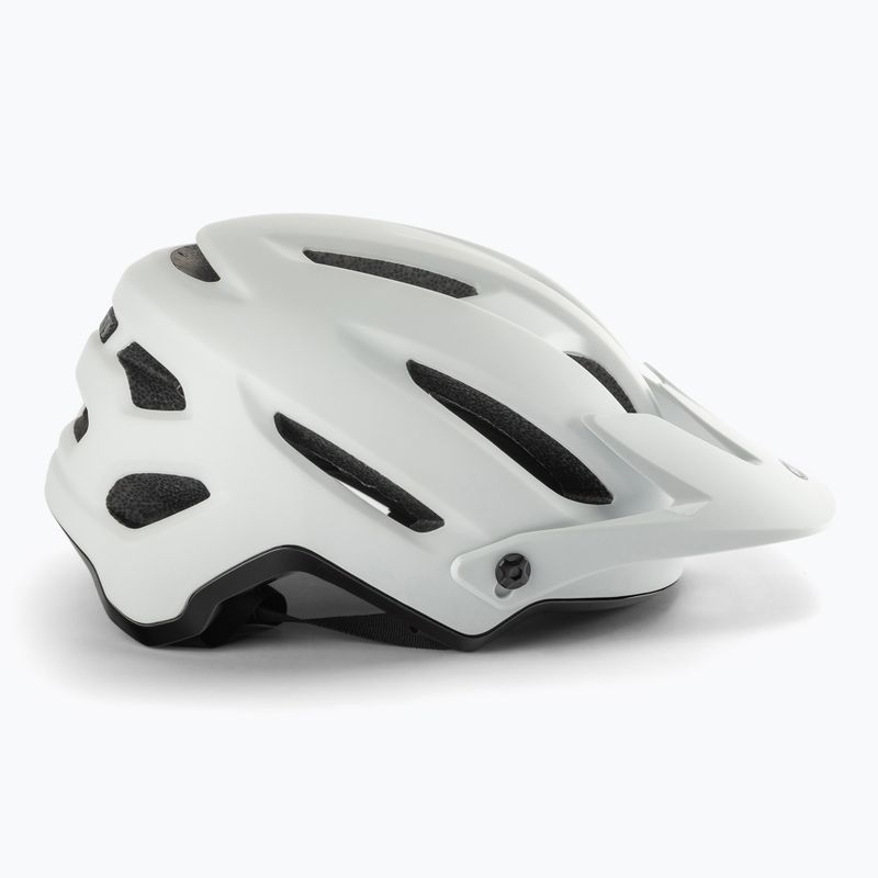 Casco da bici Bell 4Forty bianco lucido opaco nero 3