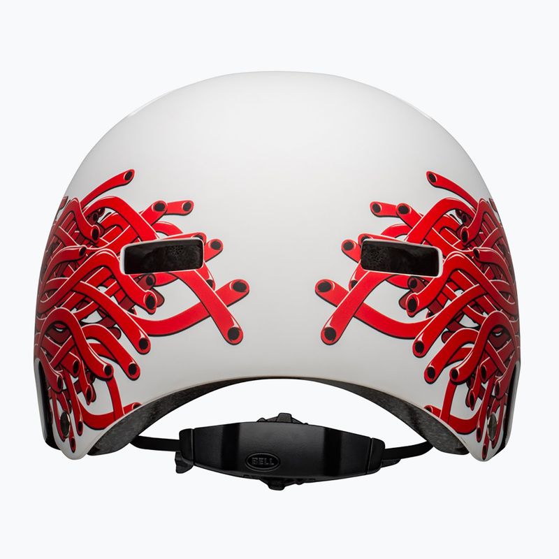 Casco Bell Span Jr per bambini bianco opaco/occhielli 3