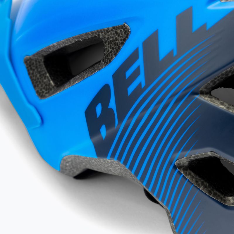 Casco da bici Bell Vert nero opaco/blu scuro 7