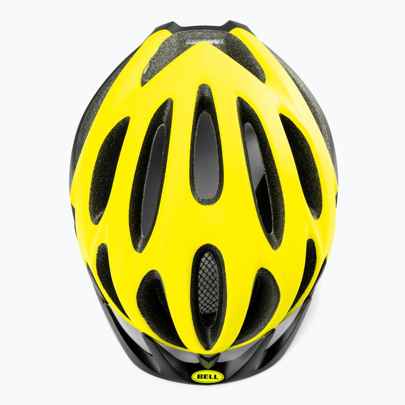 Casco da bici Bell Traverse nero opaco hi-viz 6