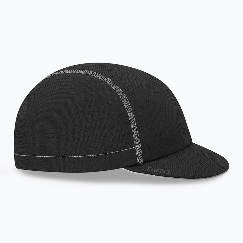 Cappellino da ciclismo Giro Peloton nero