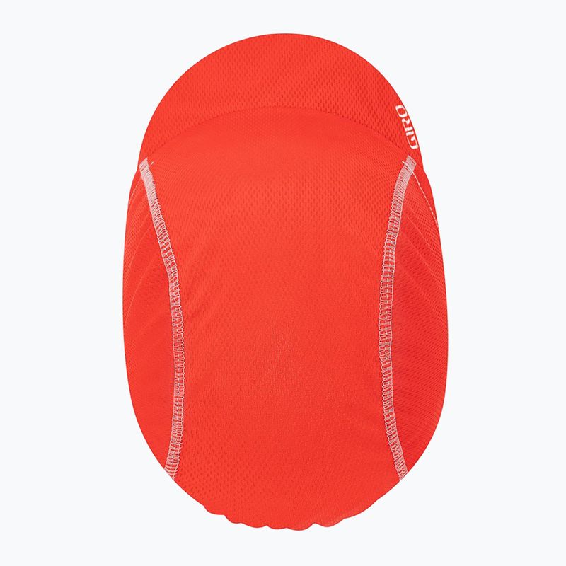 Cappellino da ciclismo Giro Peloton rosso brillante 3