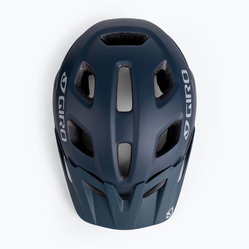 Casco da bicicletta Giro Fixture grigio portaro opaco 6