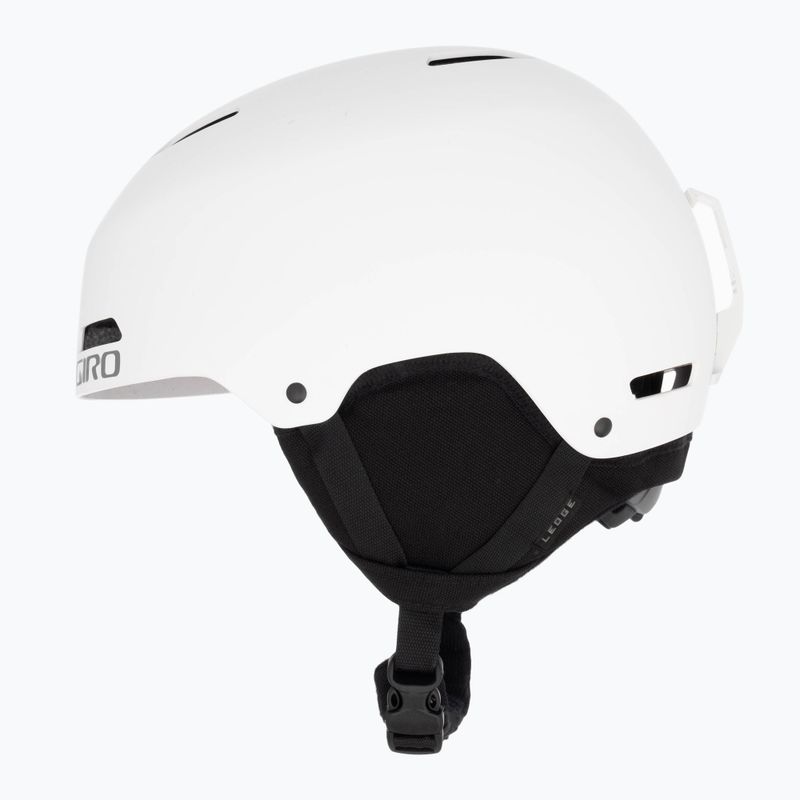 Casco da sci Giro Ledge FS bianco opaco 5