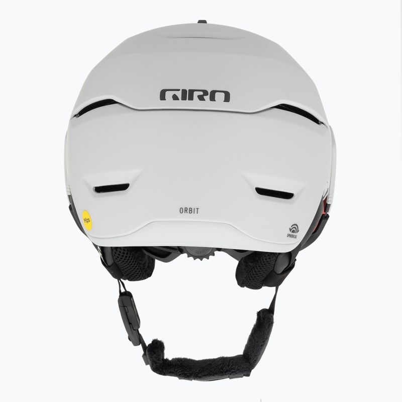 Casco da sci Giro Orbit Spherical grigio chiaro opaco/vivid ember 3