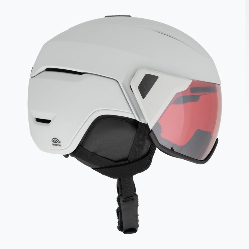 Casco da sci Giro Orbit Spherical grigio chiaro opaco/vivid ember 4