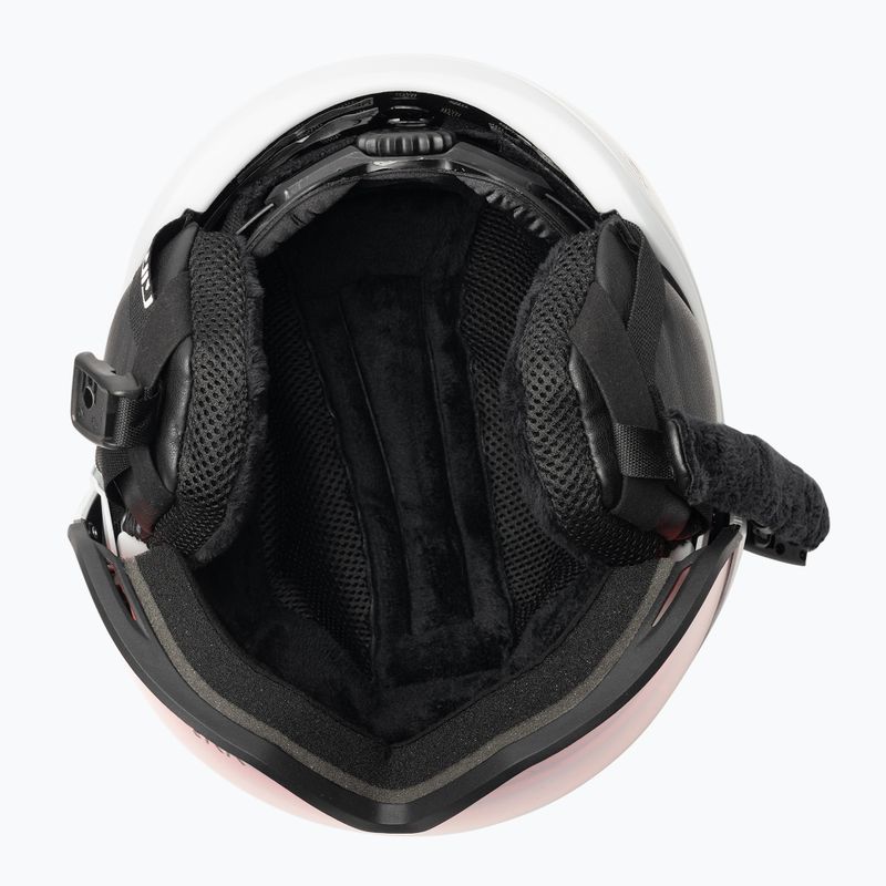 Casco da sci Giro Orbit Spherical grigio chiaro opaco/vivid ember 6