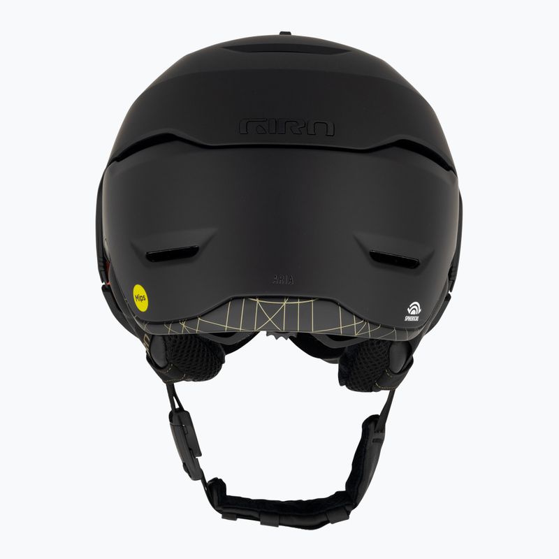 Casco da sci da donna Giro Aria Spherical nero opaco/vivid cooper 3