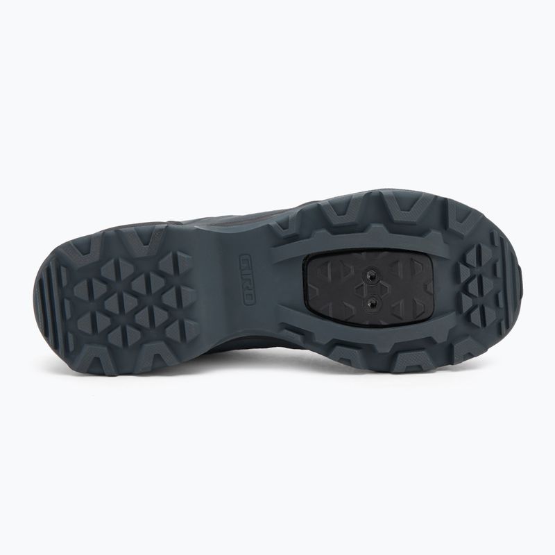 Scarpe da ciclismo MTB da uomo Giro Gauge Boa dark shadow/nero 4