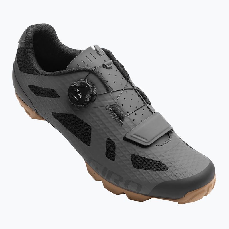 Scarpe da ciclismo MTB da uomo Giro Rincon dark shadow rubber 2