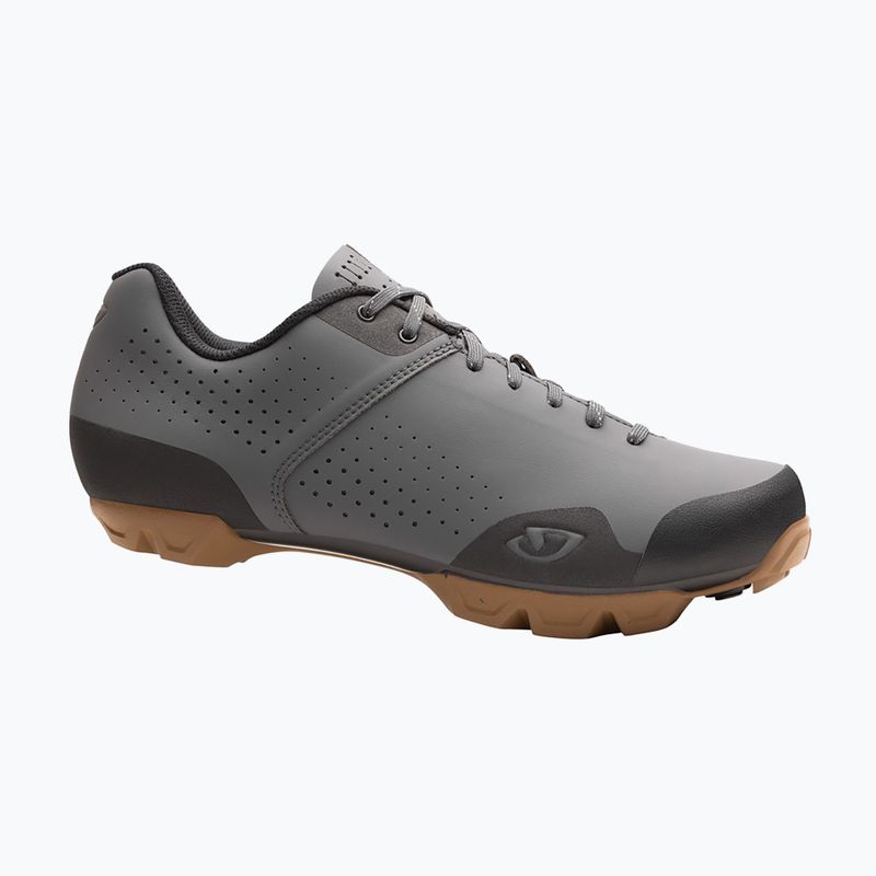 Scarpe da ciclismo MTB da uomo Giro Privateer Lace dark shadow gomma 2