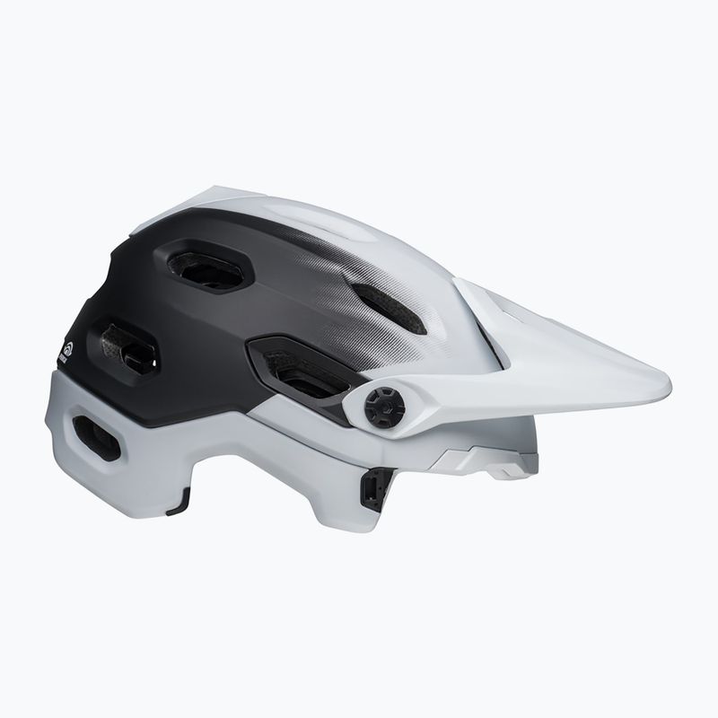 Casco bici Bell FF Super DH MIPS Spherical nero opaco/bianco 3