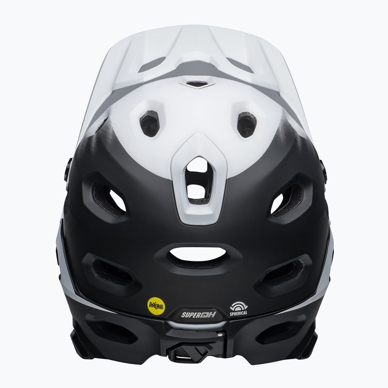 Casco bici Bell FF Super DH MIPS Spherical nero opaco/bianco 4