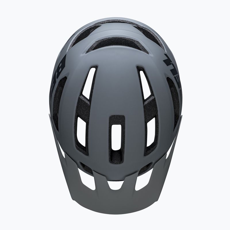 Casco da bicicletta Bell Nomad 2 Integrated MIPS grigio opaco 4