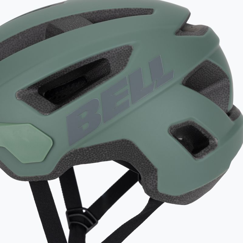 Casco da bicicletta Bell Nomad 2 verde opaco 7