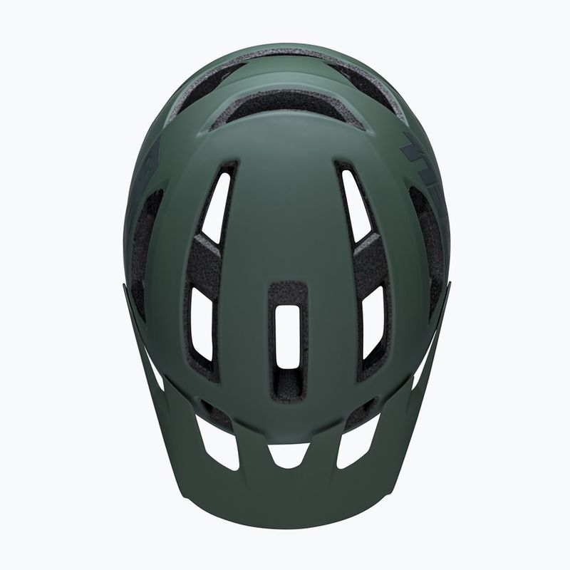 Casco da bicicletta Bell Nomad 2 verde opaco 4