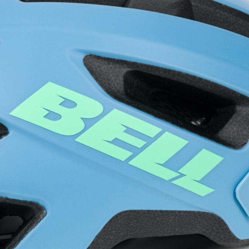 Casco da bicicletta Bell Nomad 2 blu chiaro opaco 7