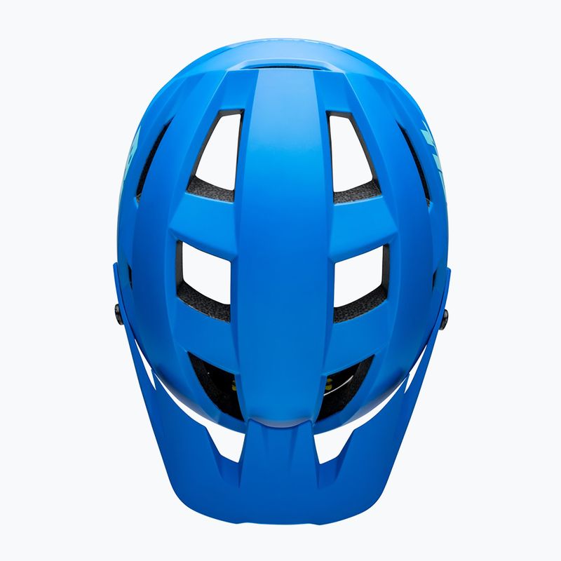 Casco da bici Bell Spark 2 scuro/blu opaco 4