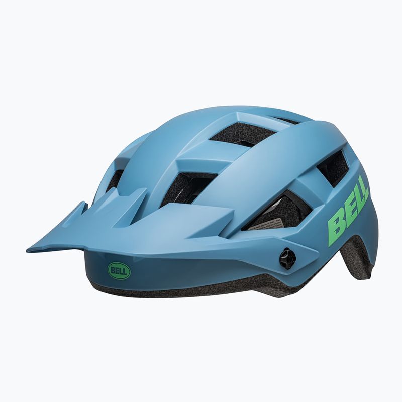 Casco da bicicletta Bell Spark 2 blu chiaro opaco