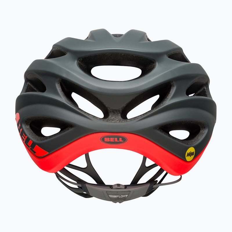 Casco da bici Bell Drifter Integrated MIPS grigio lucido opaco/infrarossi 3